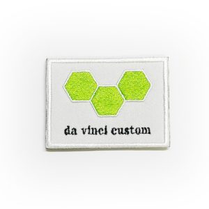 da Vinci custom ロゴパッチ　60 x 45mｍ